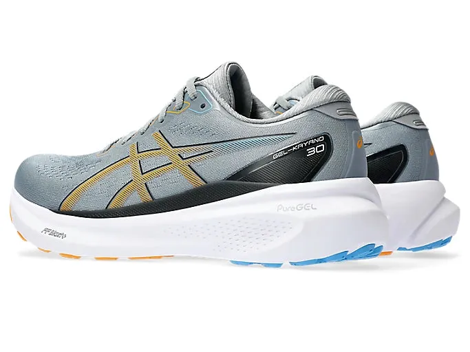 Asics Mens Gel Kayano 30- Sheet Rock/Fellow Yellow (1011B548-021)