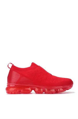 Cape Robbin Runaway Red Slip On Lightweight Flexible Stretch Knit Sneakers