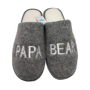 Comfy Cozy Men's Papa Bear Slippers