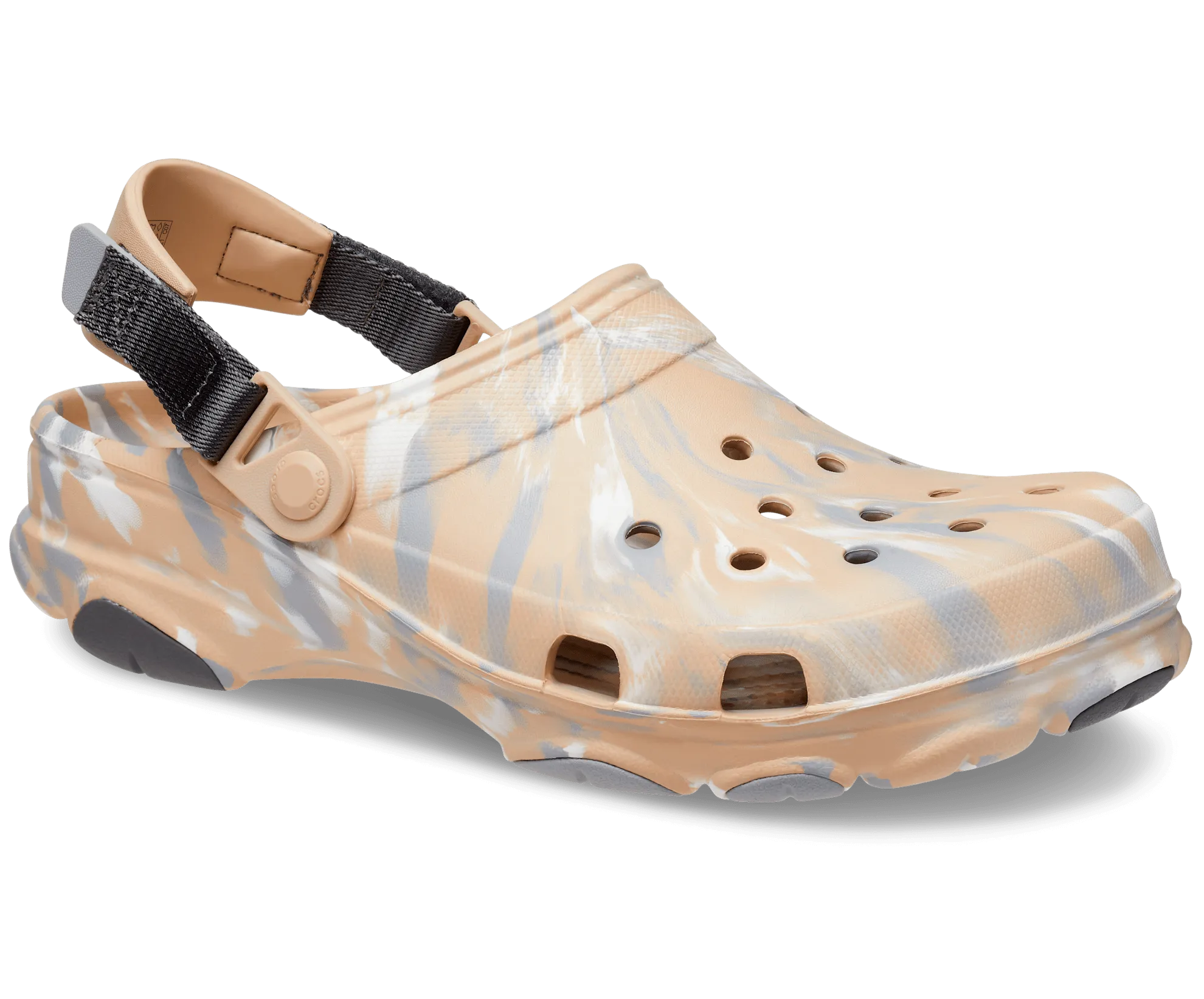 Crocs Unisex All-Terrain Marbled Clog - Chai
