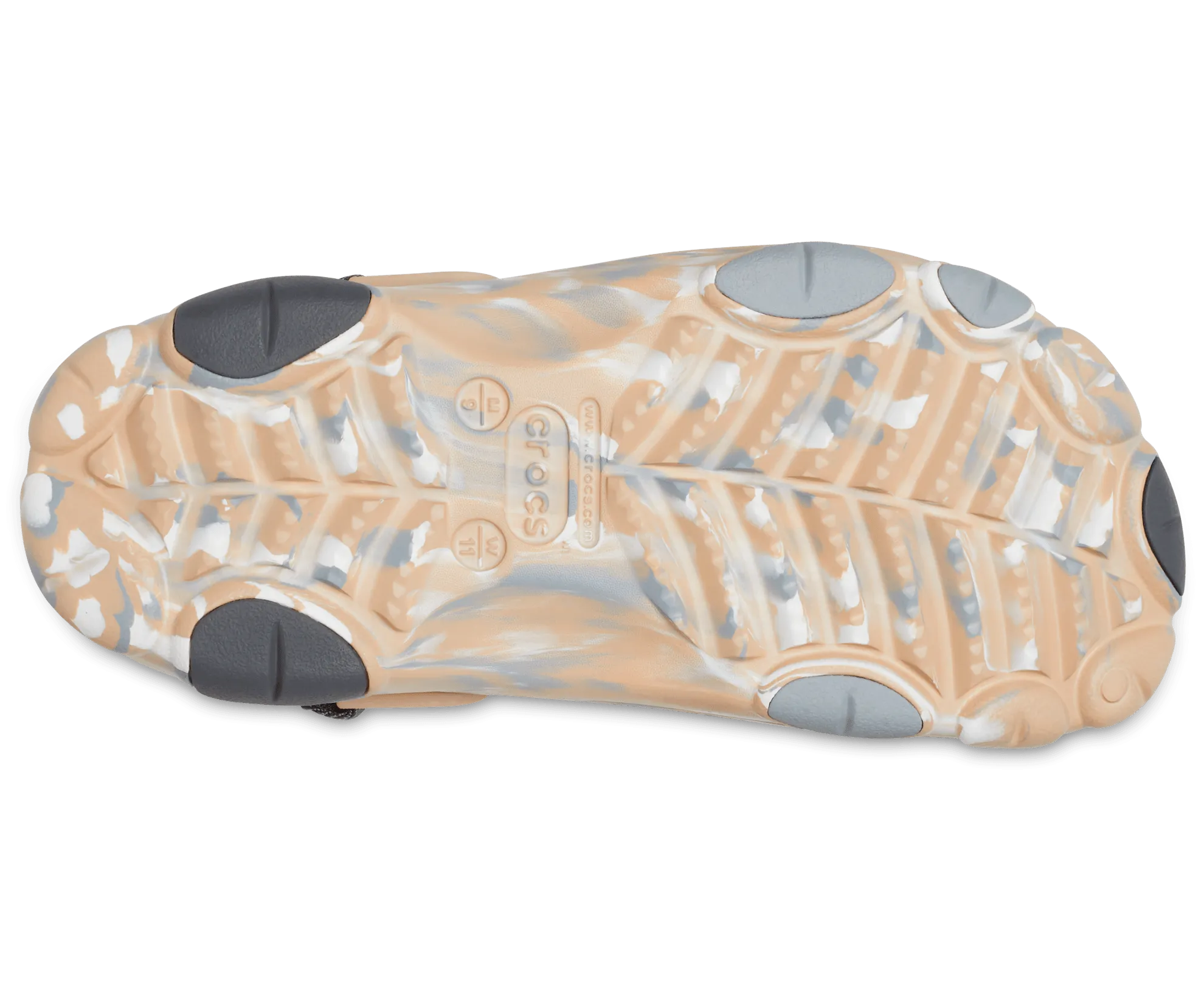 Crocs Unisex All-Terrain Marbled Clog - Chai