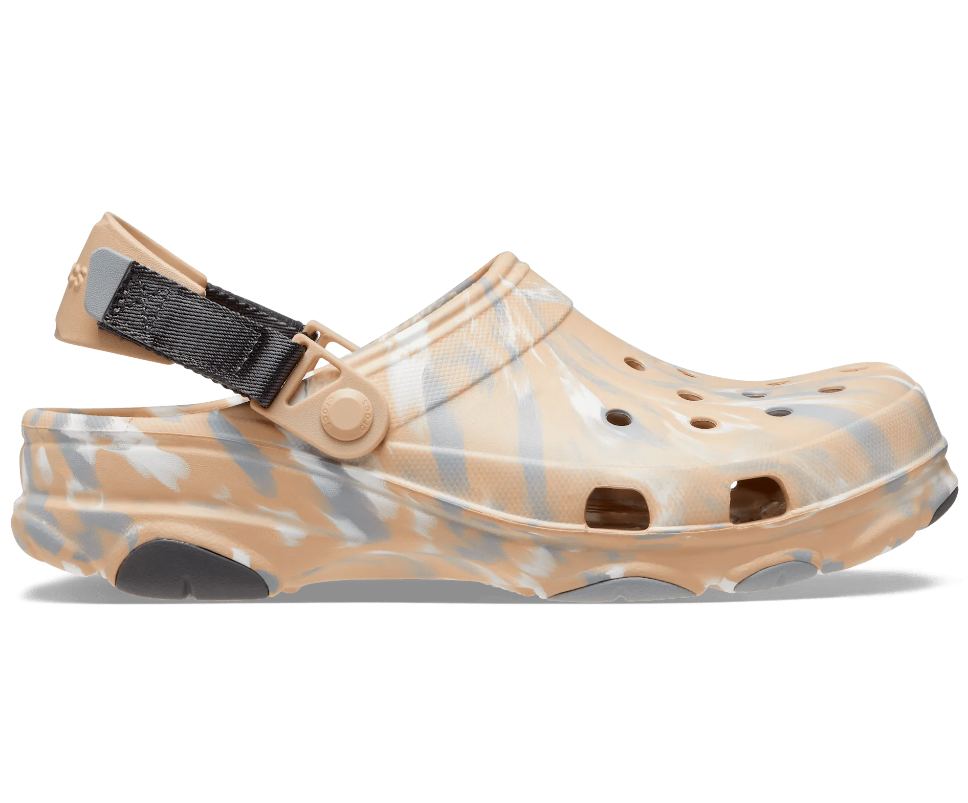 Crocs Unisex All-Terrain Marbled Clog - Chai