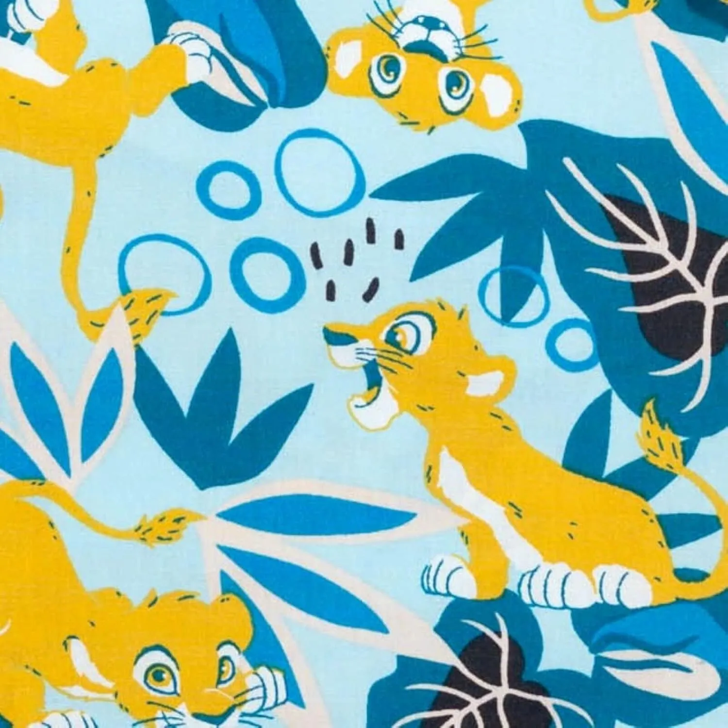 Disney Lilo & Stitch Mickey Mouse Lion King Simba Hawaiian Button Down Shirt Toddler to Big Kid