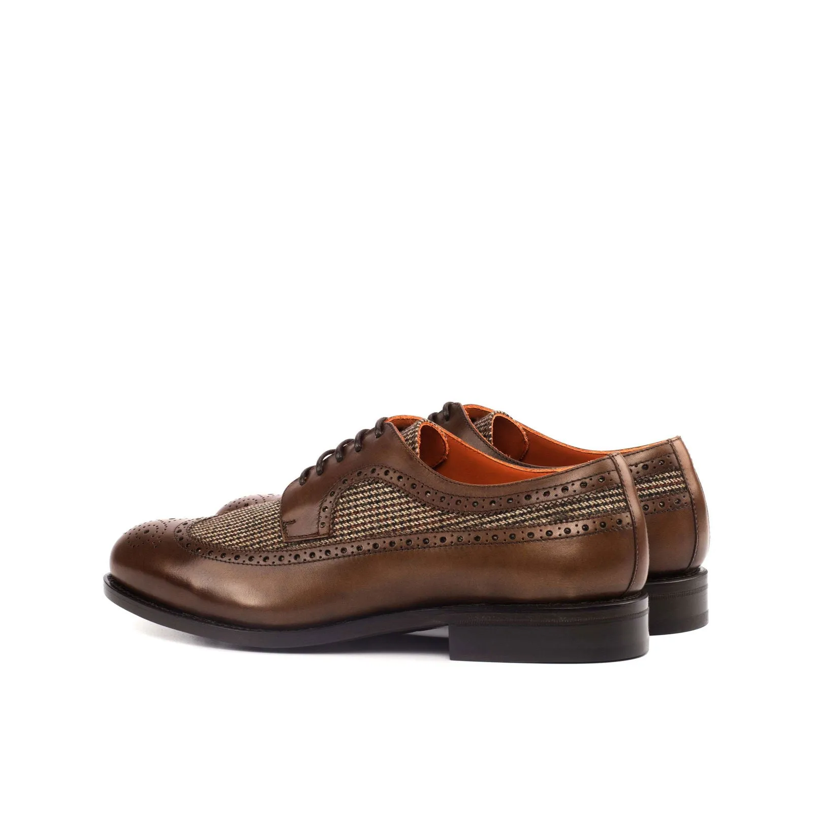 Longwing Blucher-Painted Calf, Sartorial, Brown-Wholesale