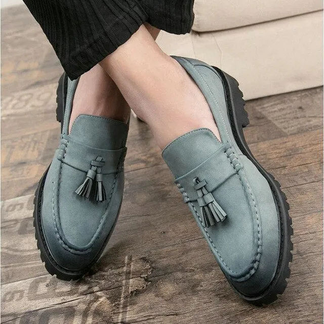 Men Brogue Moccasins Shoes Formal Business Oxfords Shoes