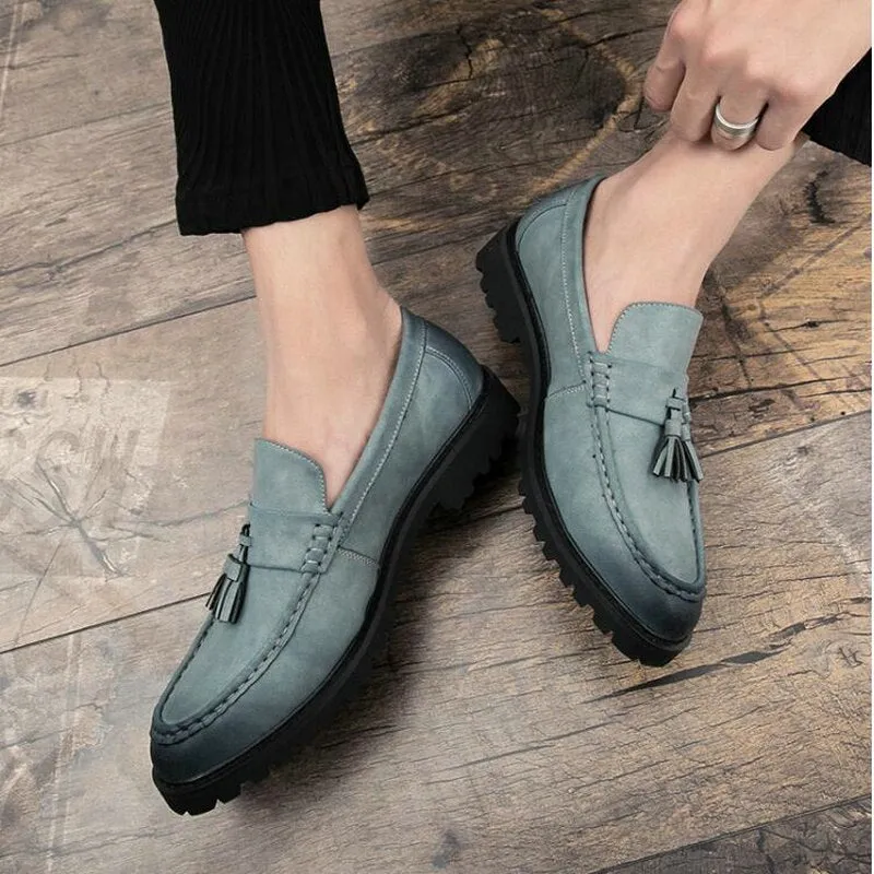 Men Brogue Moccasins Shoes Formal Business Oxfords Shoes