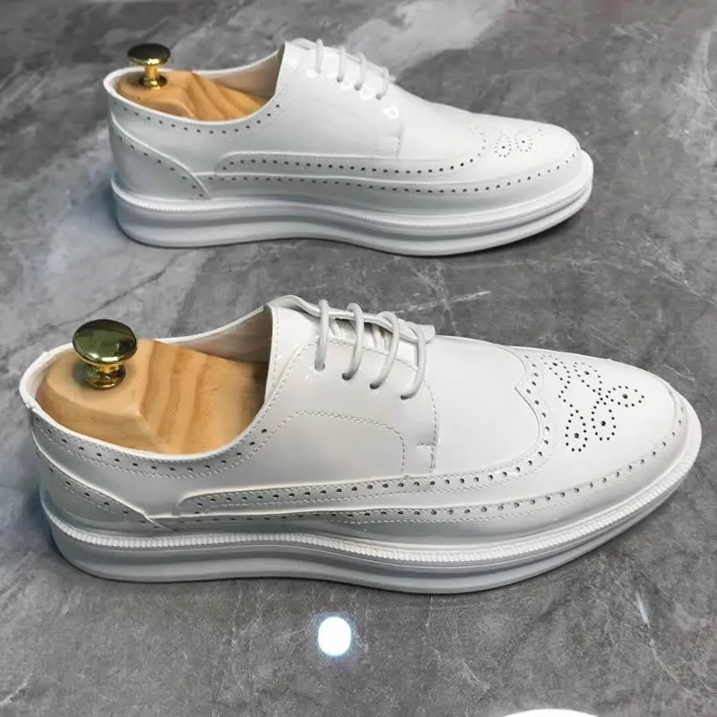 Men's Brogue Leather Formal Shoes
