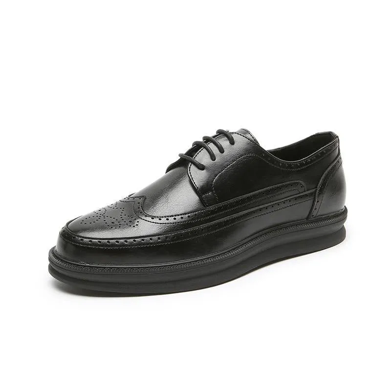 Men's Brogue Leather Formal Shoes