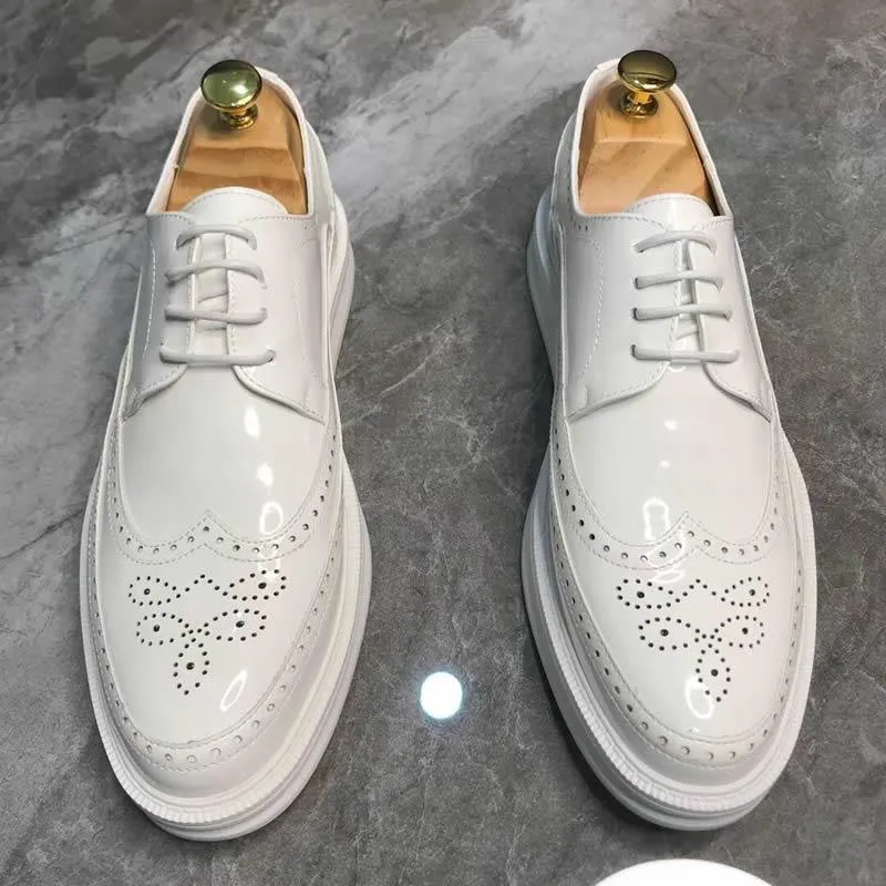 Men's Brogue Leather Formal Shoes