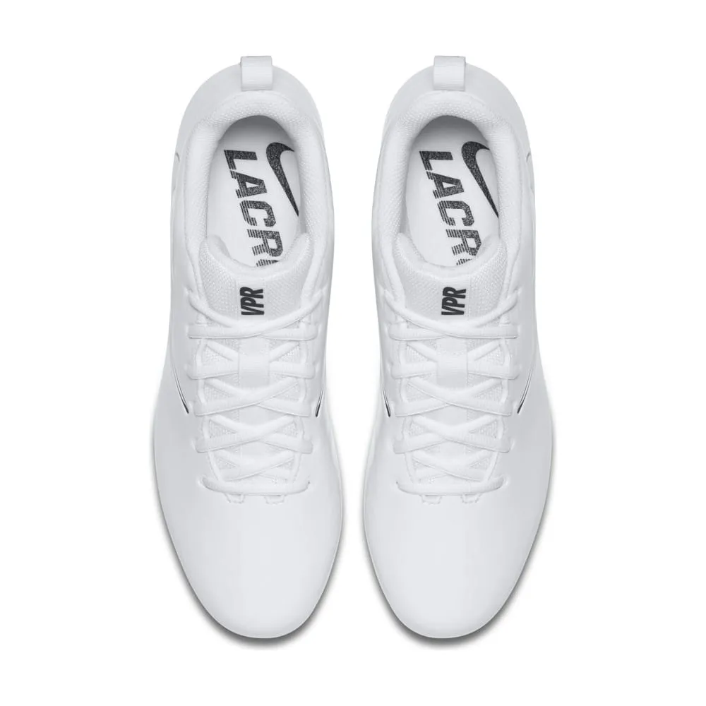 Nike Vapor Varsity Low White Lacrosse Cleats