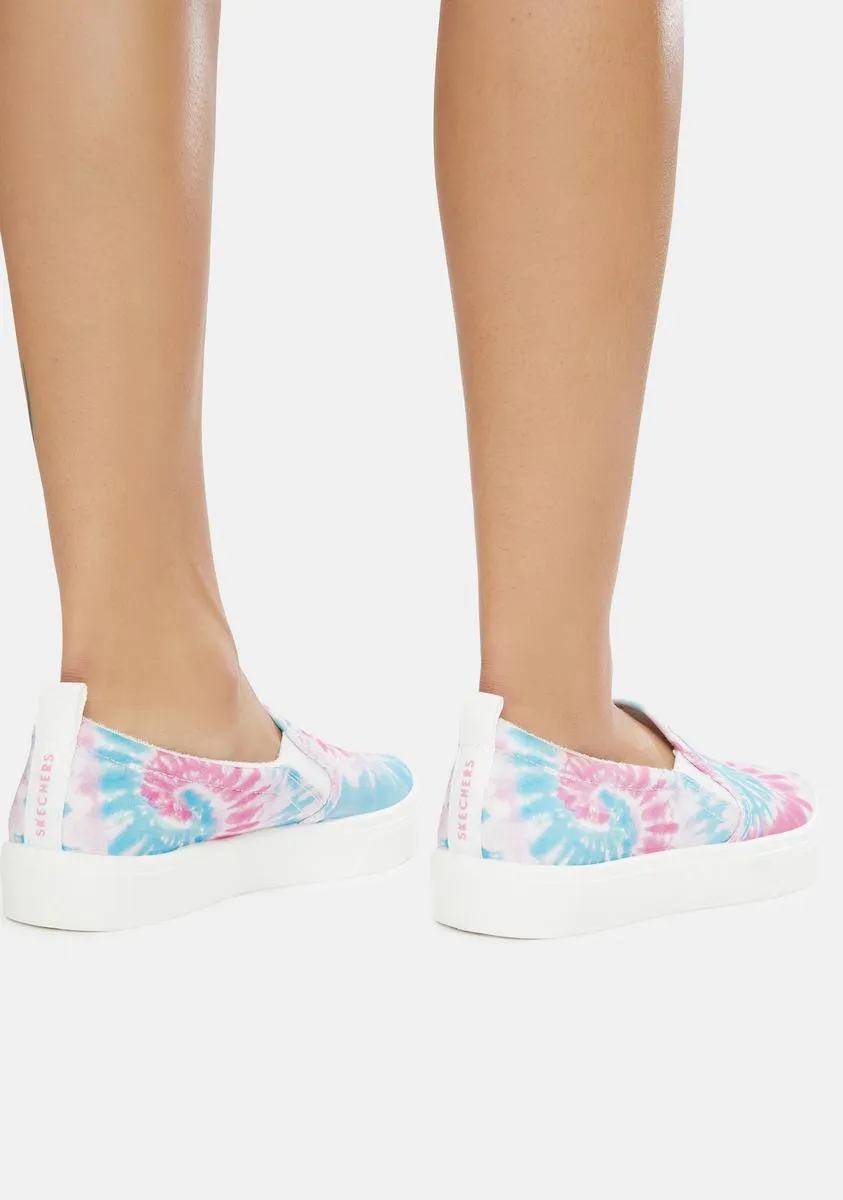Pink Poppy Hippie Hype Slip On Sneakers