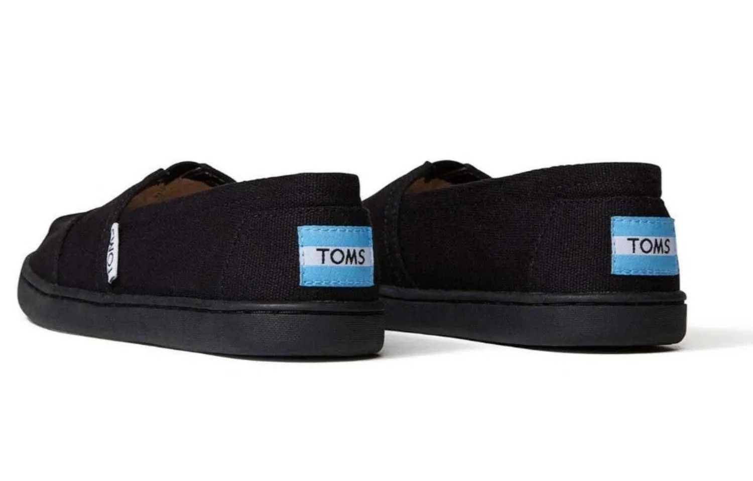 Toms Black Slip On Shoe