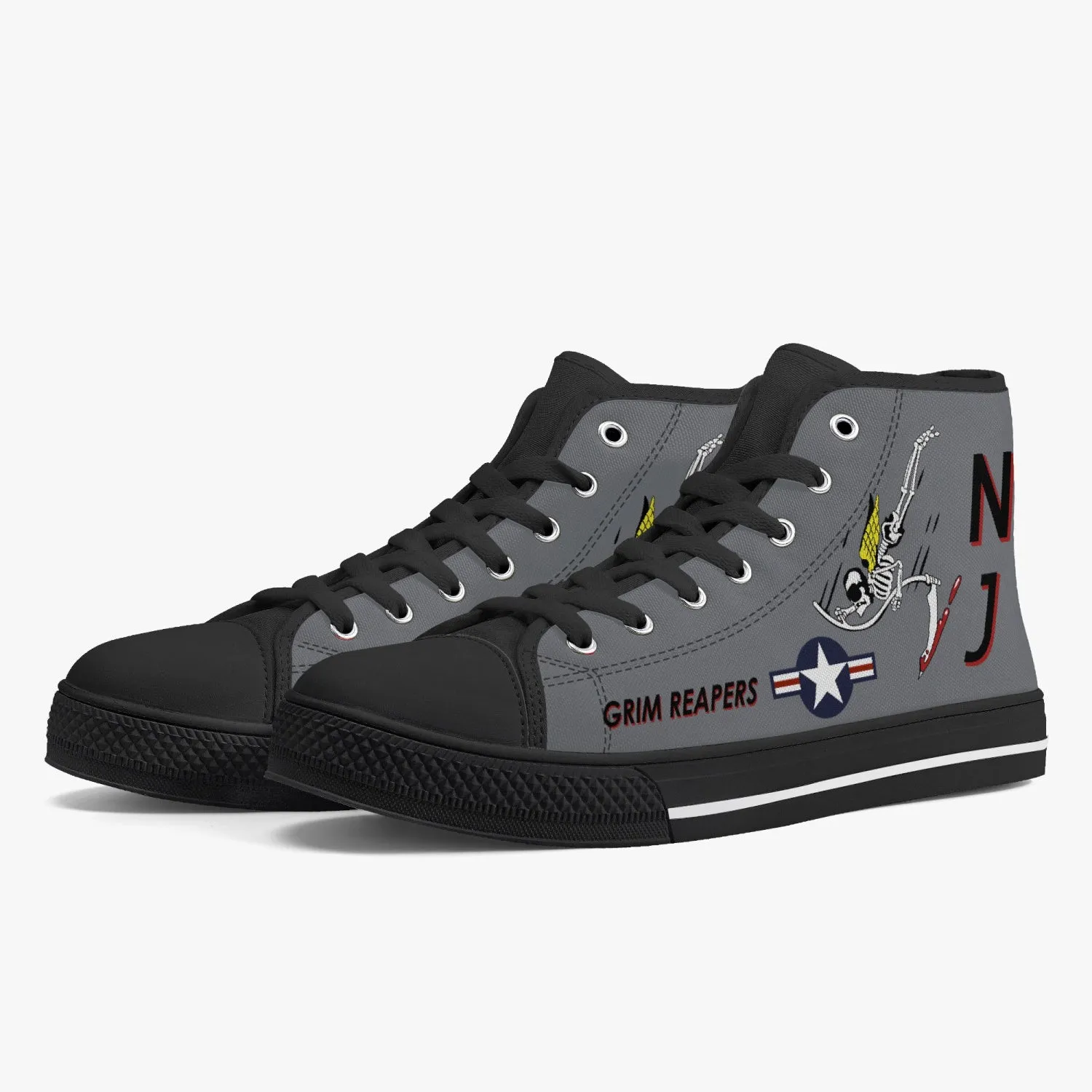 VFA-101 "Grim Reapers" High Top Canvas Shoes